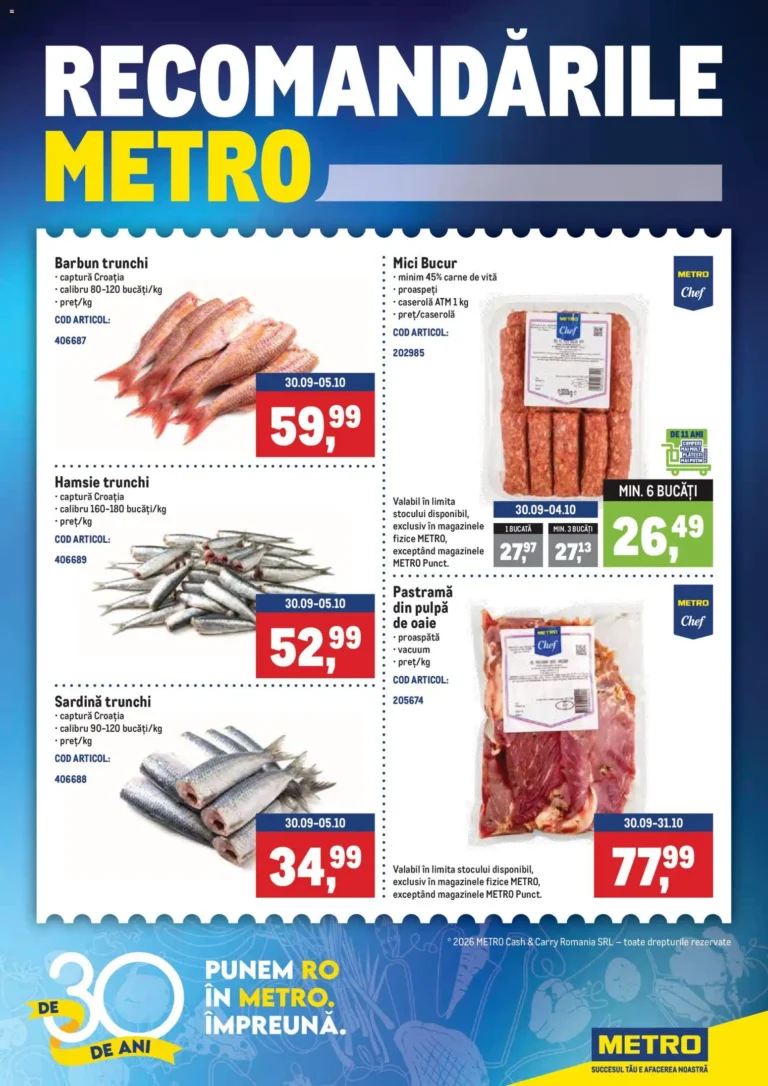 Metro catalog 29.09.2026